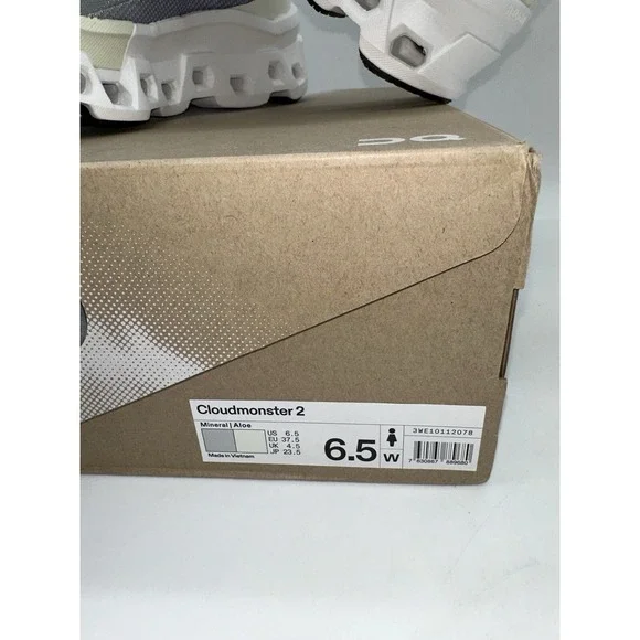 Tried On Size 6.5 - On Cloudmonster 2 - Mineral / Aloe - Womens - 3WE10112078 - Picture 2 of 9